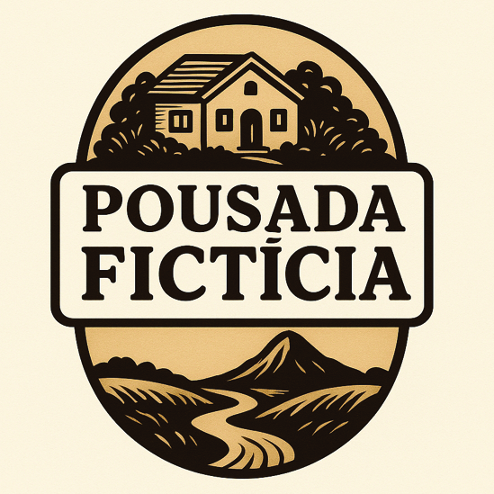 Logo Cachoeira da Queda Fictícia
